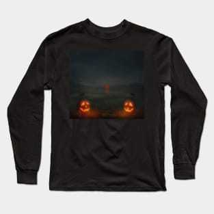 Halloween jack-o'-lanterns Long Sleeve T-Shirt